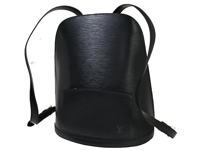 Louis Vuitton Gobelins Black Leather  ref.1304602