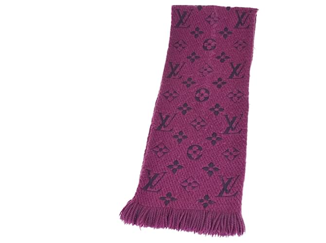 Louis Vuitton Logomanía Púrpura Lana  ref.1304609