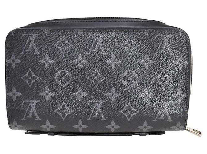 Louis Vuitton Zippy XL Black Cloth  ref.1304673