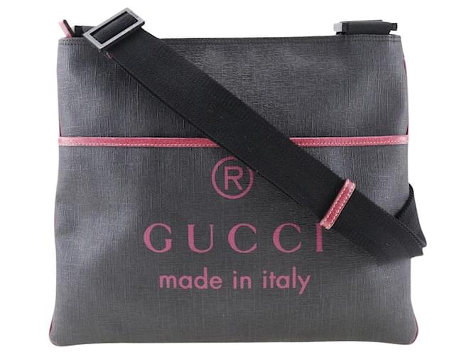 Gucci GG Supreme Black Leather  ref.1304707