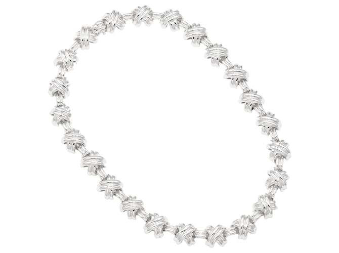 Tiffany & Co Signature Silvery Silver  ref.1304791