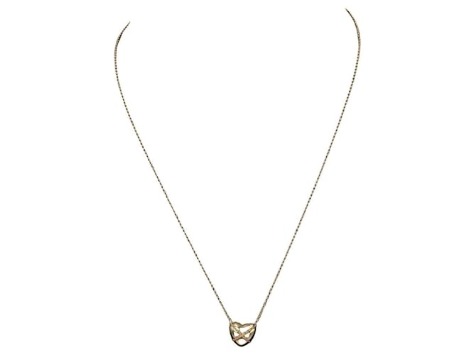 Tiffany & Co Herz-Kreuzkette Golden  ref.1304801