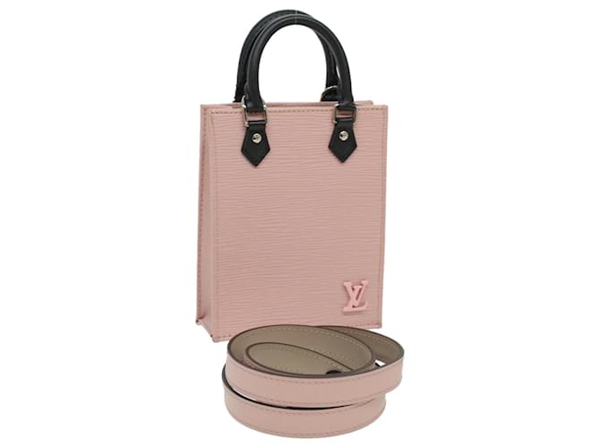 Louis Vuitton Sac plat Rosa Couro  ref.1304853