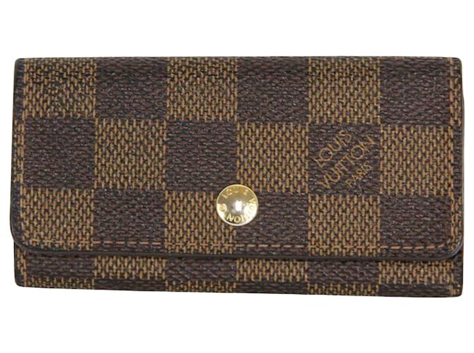 Louis Vuitton Multiclés Brown Cloth  ref.1305095