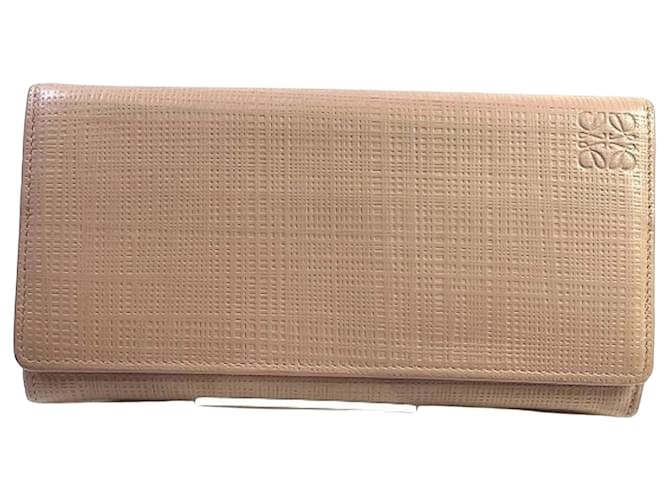 Loewe Linen Pink Leather  ref.1305097