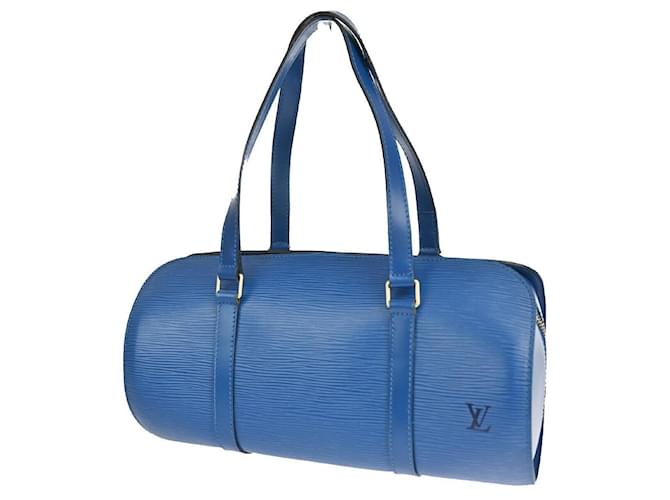 Louis Vuitton Soufflot Azul Cuero  ref.1268203
