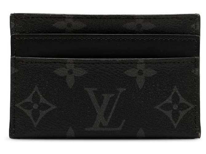 Louis Vuitton Gefütterter Kartenhalter M mit Monogramm-Eclipse62170 Leinwand  ref.1302771