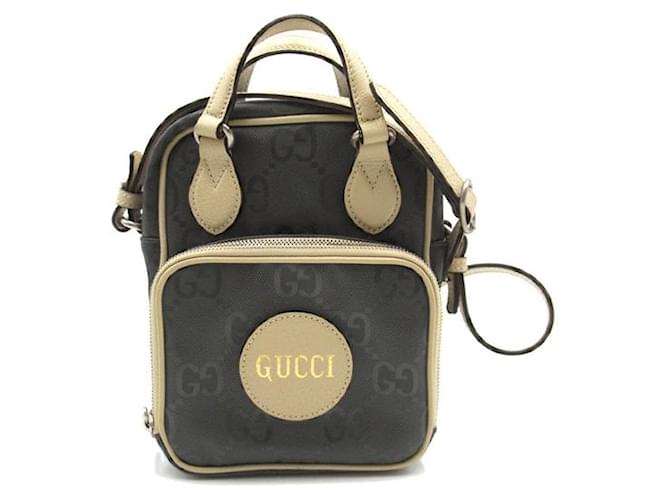 Gucci Umhängetasche „Off the Grid“ aus GG Nylon   625850 Leinwand  ref.1305189