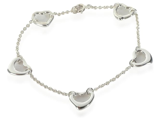 TIFFANY & CO. Elsa Peretti Bracelet in  Sterling Silver Silvery Metallic Metal  ref.1305423