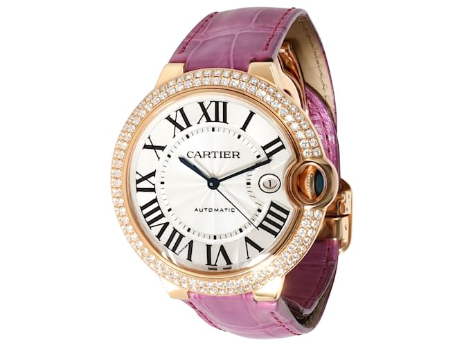 Cartier Ballon Bleu WE900851 Unisex Watch in  Rose Gold Metallic Metal Pink gold  ref.1305441
