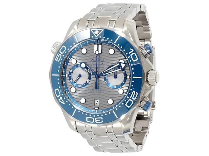 Omega Semaster Diver 300 M 210.30.44.5161 Men's Watch In  Stainless Steel Silvery Metallic Metal  ref.1305531