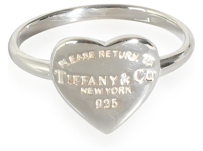 TIFFANY & CO. Anel Return to Tiffany em prata esterlina Metálico Metal  ref.1305541
