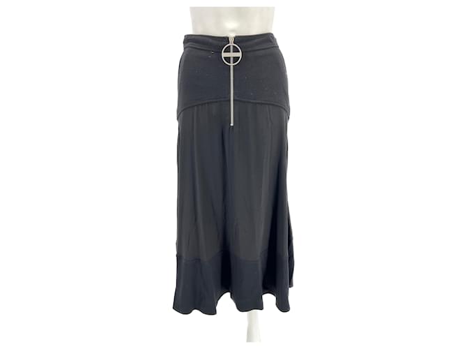 GIVENCHY  Skirts T.fr 36 silk Black  ref.1305578