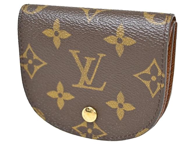 Louis Vuitton Porte-monnaie Brown Cloth  ref.1305743