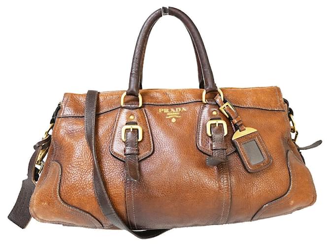 Prada Brown Leather  ref.1305759
