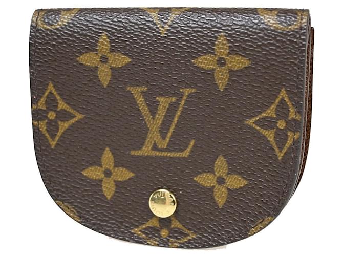 Louis Vuitton Porte-monnaie Brown Cloth  ref.1305769