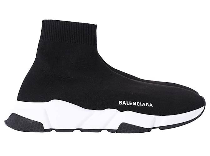 Zapatillas Balenciaga Speed en Poliéster Negro  ref.1305910