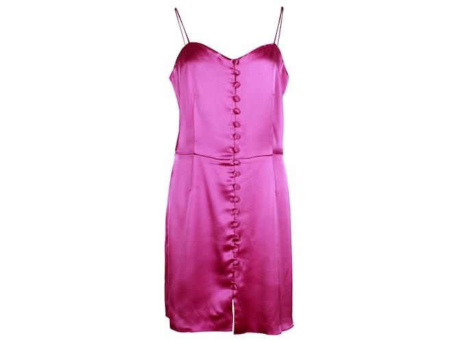 Nanushka Mabel Slip Mini Dress in Purple Triacetate Synthetic  ref.1305912