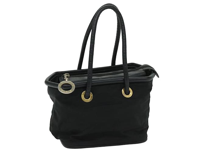 Céline CELINE Hand Bag Nylon Black Auth bs12635  ref.1306012