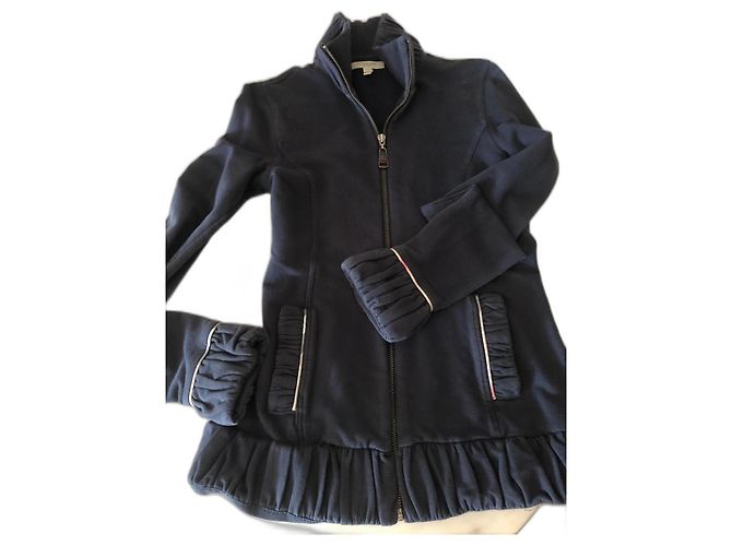 Burberry Sweatshirt Blau aus Baumwolle