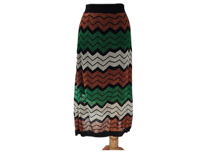 Autre Marque Saia de malha Wave Second Female Multicor Viscose