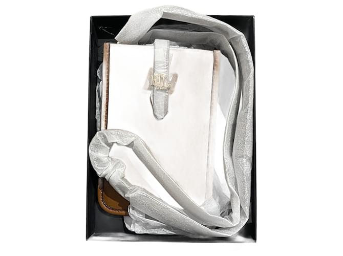 RALPH LAUREN  Clutch bags T.  leather Camel  ref.1306153