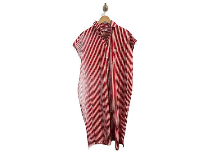 BALENCIAGA  Dresses T.fr 34 cotton Red  ref.1306157