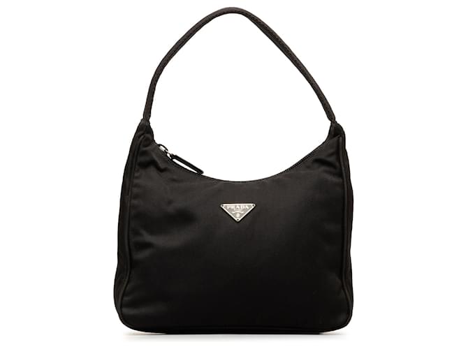 Black Prada Tessuto Handbag Cloth  ref.1306237