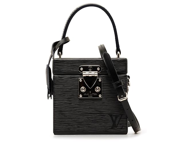 Black Louis Vuitton Epi Breaker Box Satchel Leather  ref.1306324