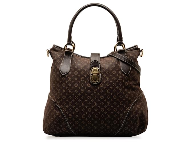 Brown Louis Vuitton Monogram Idylle Elegie Satchel Leather  ref.1306416