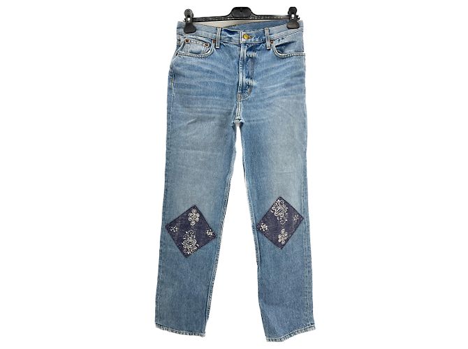 Autre Marque Jeans B Sides T.US 27 Algodón Azul