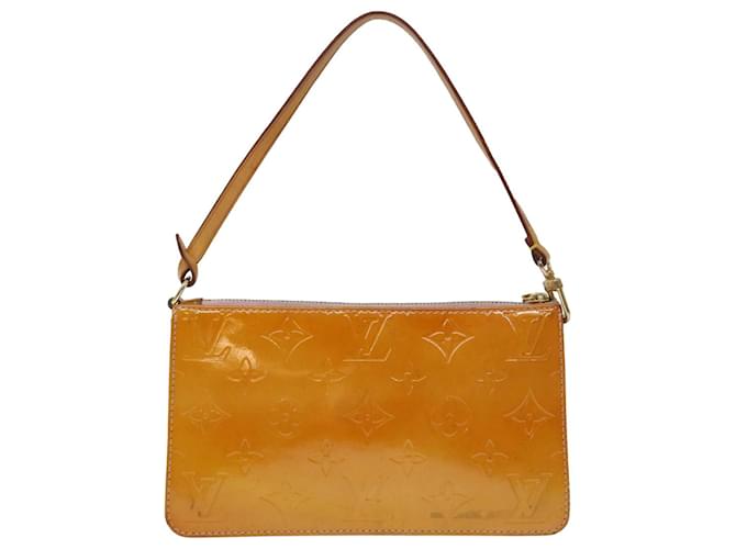 Louis Vuitton Pochette Brown Patent leather  ref.1306725