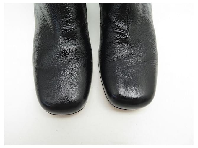 Roger Vivier ROGER TRES VIVIER SHOES ANKLE BOOTS 35.5 IN BLACK PATENT LEATHER ANKLE BOOTS  ref.1306762