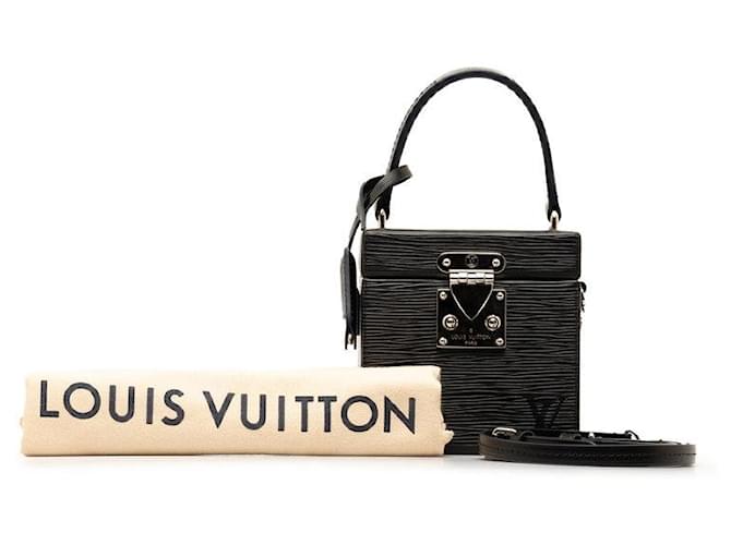 Louis Vuitton Bolsa Caixa Epi Bleecker L52703 Couro  ref.1306893