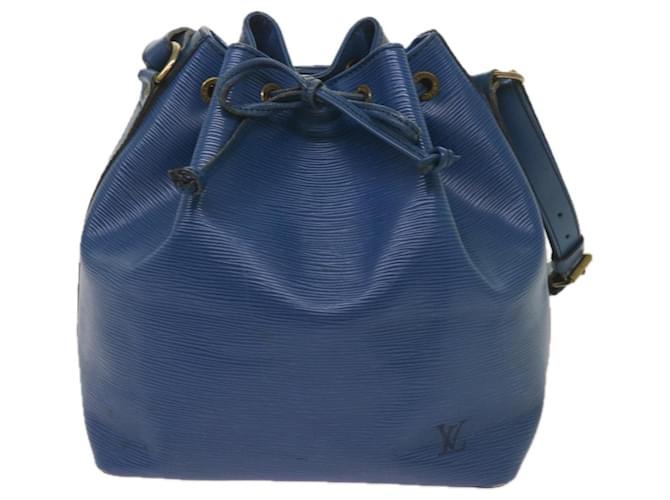 Noe Louis Vuitton Petit Noé Blue Leather  ref.1306948