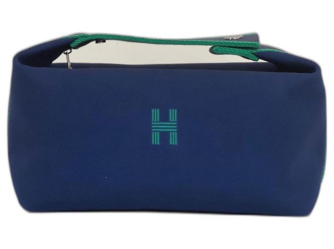 Hermès Neceser Hermes Bride-à-Brac Azul