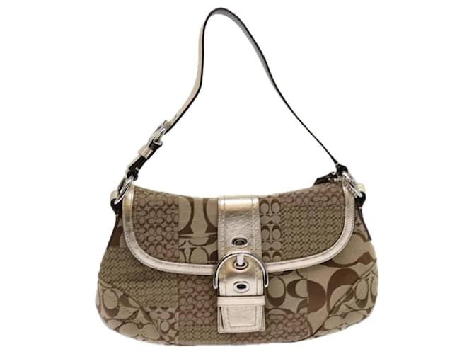 Coach Entraîneur Toile Beige  ref.1307022