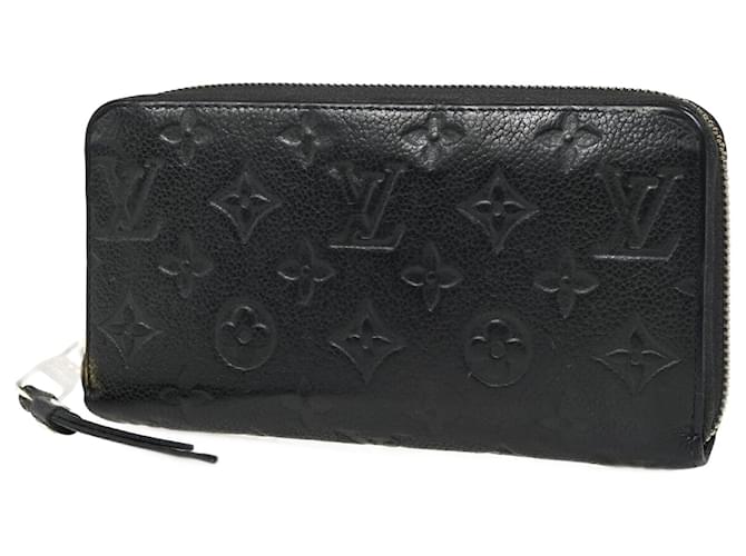 Louis Vuitton Zippy Black Cloth  ref.1307034