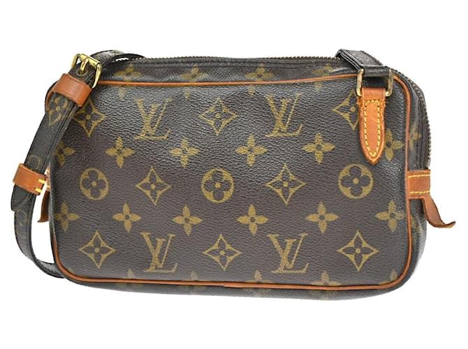 Louis Vuitton Marly Brown Cloth  ref.1307036