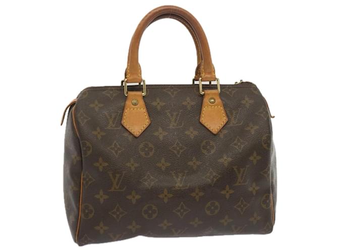 Louis Vuitton Monogram Speedy 25 Hand Bag M41528 LV Auth ki4262 Cloth  ref.1307137