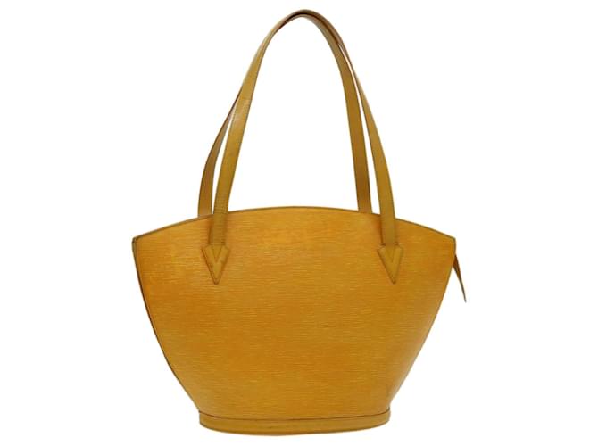 LOUIS VUITTON Epi Saint Jacques Shopping Shoulder Bag Yellow M52269 Auth bs12878 Leather  ref.1307176