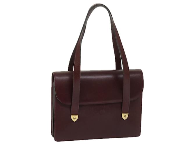 Christian Dior Shoulder Bag Leather Red Auth ar11528  ref.1307218