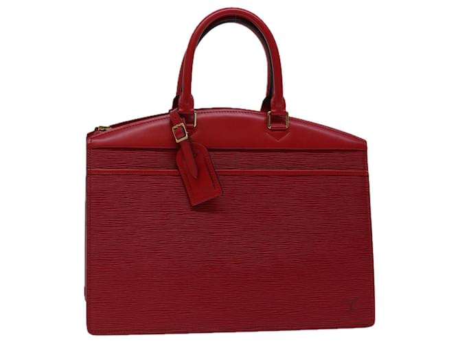 LOUIS VUITTON Epi Riviera Hand Bag Red M48187 LV Auth ep3679 Leather  ref.1307230