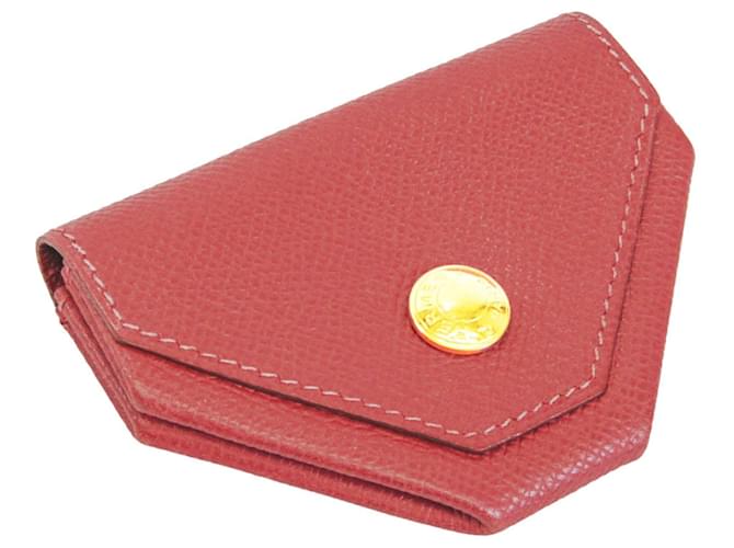 Hermès Red Leather  ref.1307301