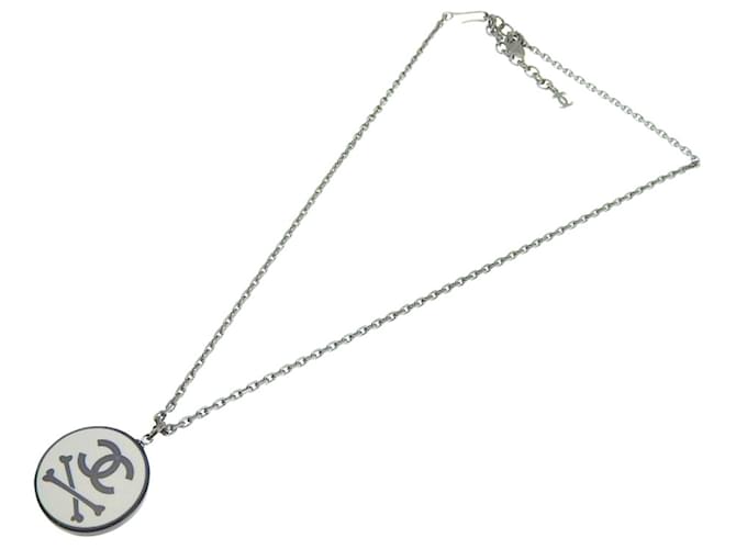 Chanel-Logo CC Silber Stahl  ref.1307398