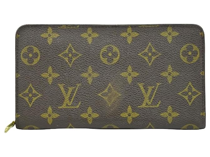 Louis Vuitton Zippy Brown Leather  ref.1307407