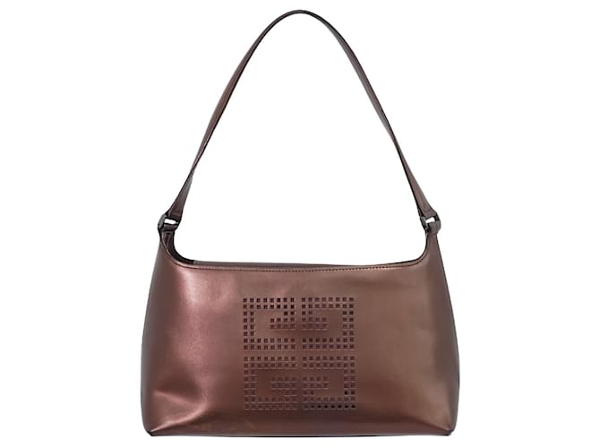GIVENCHY Brown Leather  ref.1307528