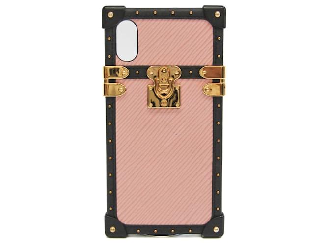 Louis Vuitton Etui Iphone Pink Leather  ref.1307603