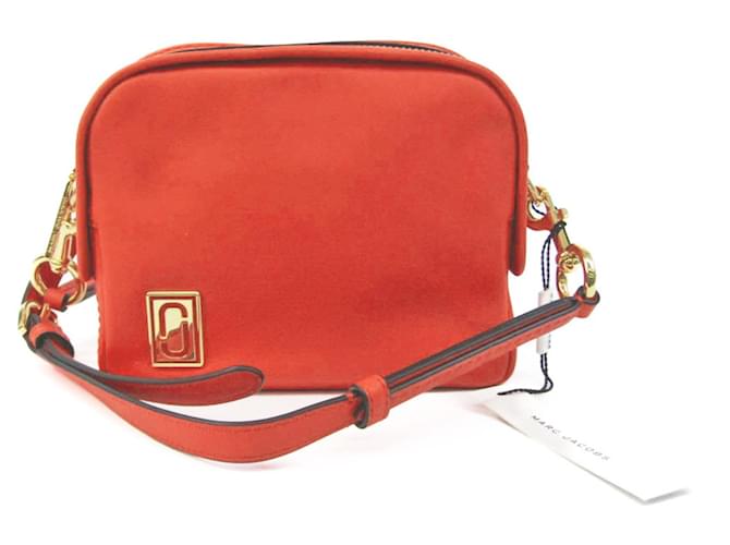 Marc Jacobs The Mini Squeeze Red Leather  ref.1307632