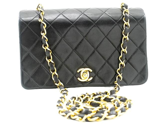 Chanel Mademoiselle Black Leather  ref.1307693